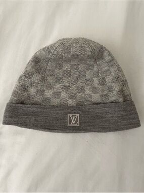 Louis Vuitton Grey Beanie
